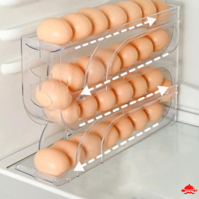 Boîte-à-oeufs-réfrigérateur-rangement-pratique-durable