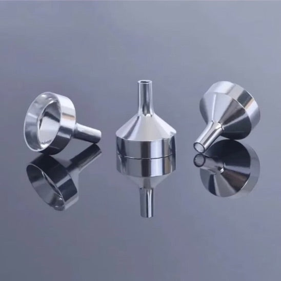 Entonnoir en inox réutilisable entretien lavage à l’eau tiède