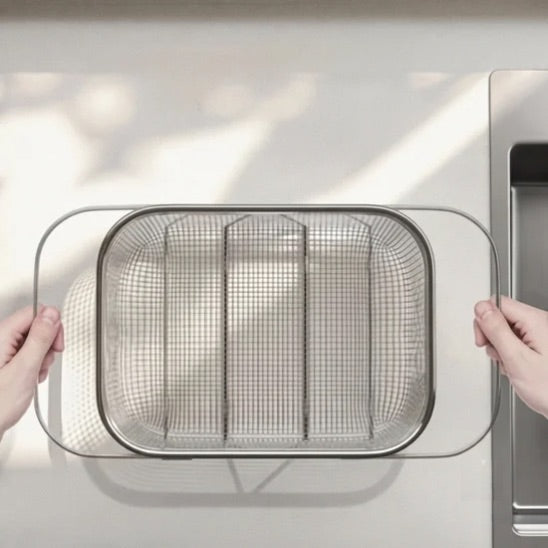 Passoire inox ustensile mailles fines pratique durable