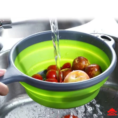 Passoire nettoyage fruits rouges épinards haricots aliments fragiles