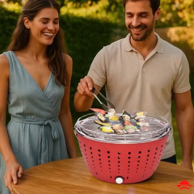 Barbecue-charbon-durable-robuste-résistant-à-la-chaleur-corrosion-silencieux-entretien facile