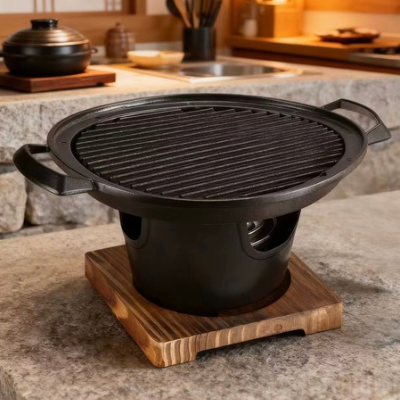 Barbecue-coreen-outil-sans-fumée-ni-odeur