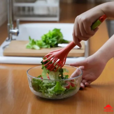 Batteur-a-oeuf-salade-rouge-pince-salade-pain