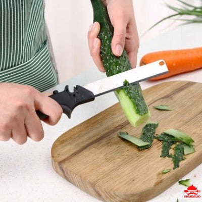 CISEAUX DE CUISINE 2 en 1 I AVEC MINI PLANCHE À DÉCOUPER INTÉGRÉE TÉNOS™