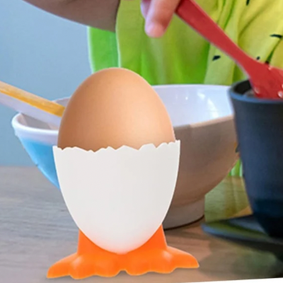 Coquetier-orange-et-blanc