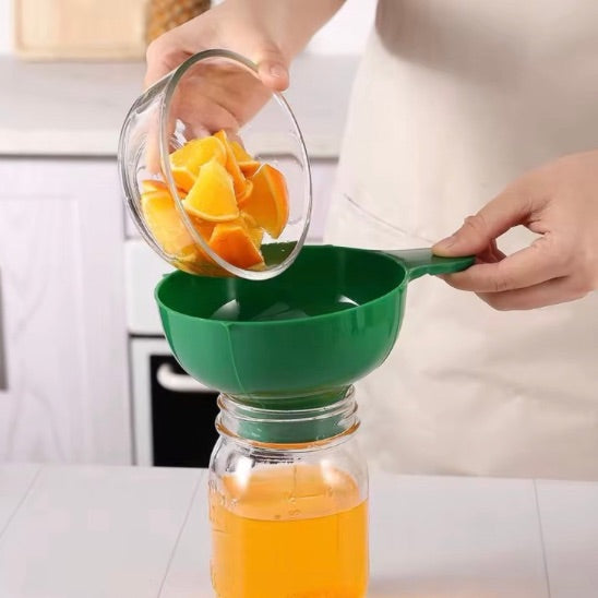Entonnoir à confiture contenants conception légère permet une utilisation agréable