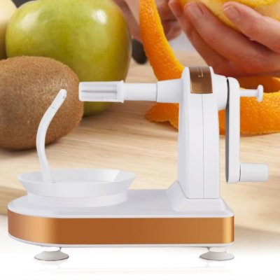 Éplucheur-de-pommes-blanc