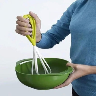 Fouet manche ergonomique forme boucle prise en main confortable