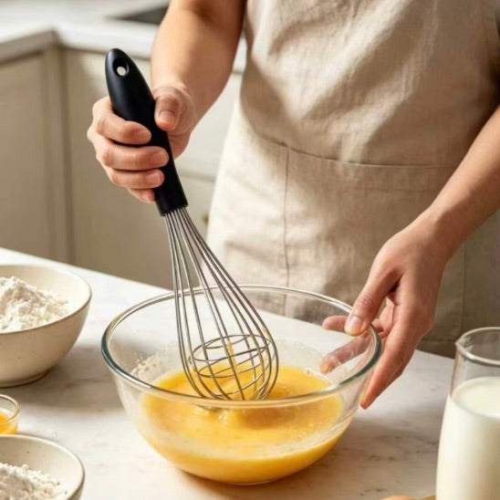 Fouet monter des vinaigrettes préparer des crèmes desserts obtenir des mousses légères
