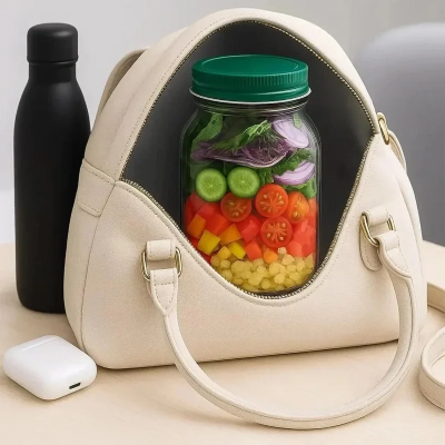 Lunch-box-Boite-a-salade-compartiments-séparés-solide