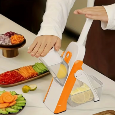 Mandoline-cuisine-plats-professionnels-entretien-minimal-matériaux-durables