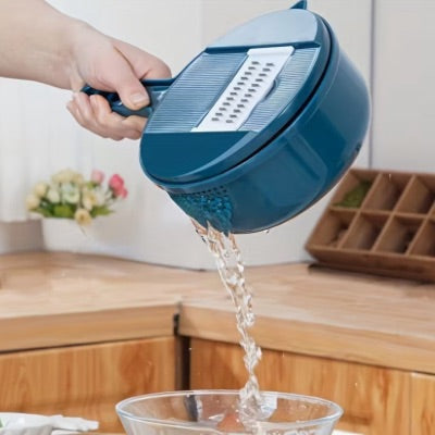 Mandoline-cuisine-lames-interchangeables-acier-inoxydable-robuste