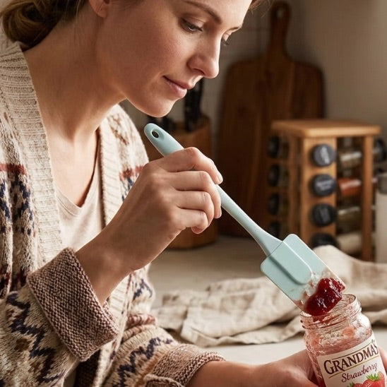 Maryse cuisine sans BPA non toxique récupère confiture fond bocal