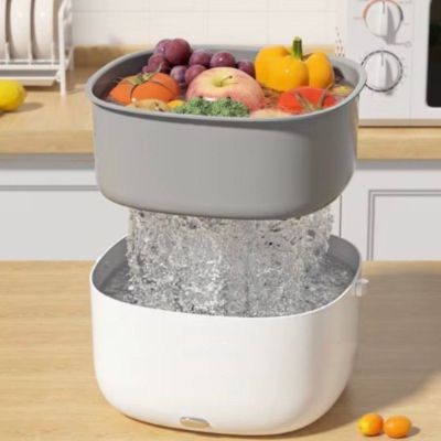 Nettoyeur-a-ultrasons-panier-vidange-intégré