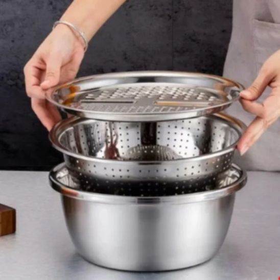 Passoire inox lames tranchantes 4 coupes