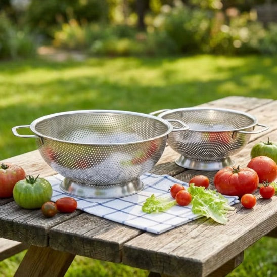 Passoire inox indispensable pour cuisiner rapidement proprement efficacement