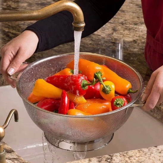 Passoire inox ustensile ultra-robuste
