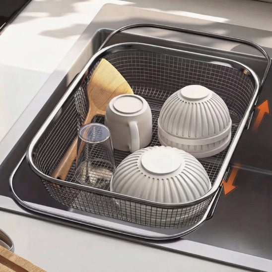 Passoire inox  design apporte une touche moderne et soignée 