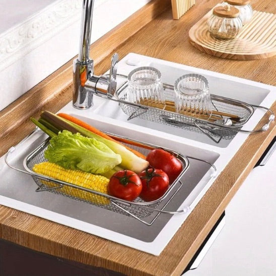Passoire inox rincé égoutté cuisiné  laver les fruits et les légumes