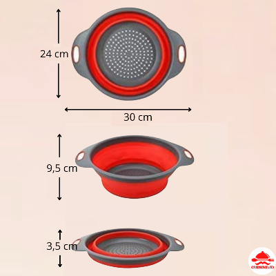 Passoire-pliable-rond-rouge