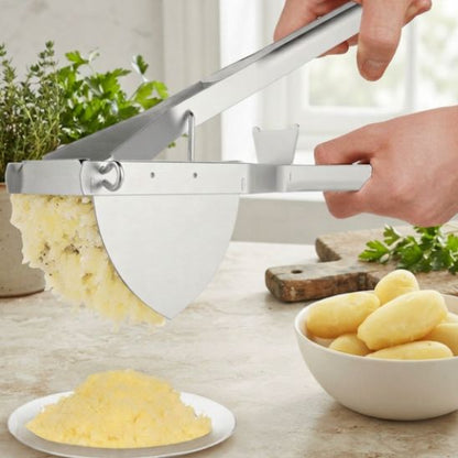 Presse purée  poignées ergonomiques   pour pommes de terre légumes fruits cuits