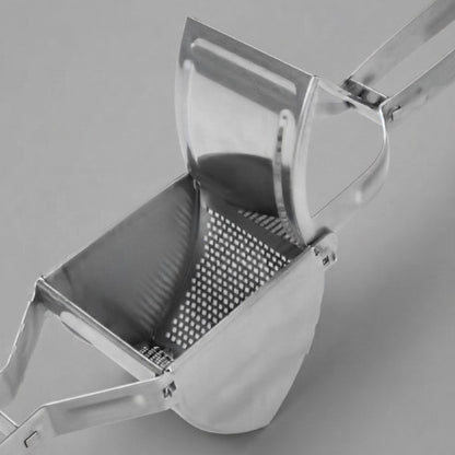 presse purée mécanisme à levier structure métallique renforcée 