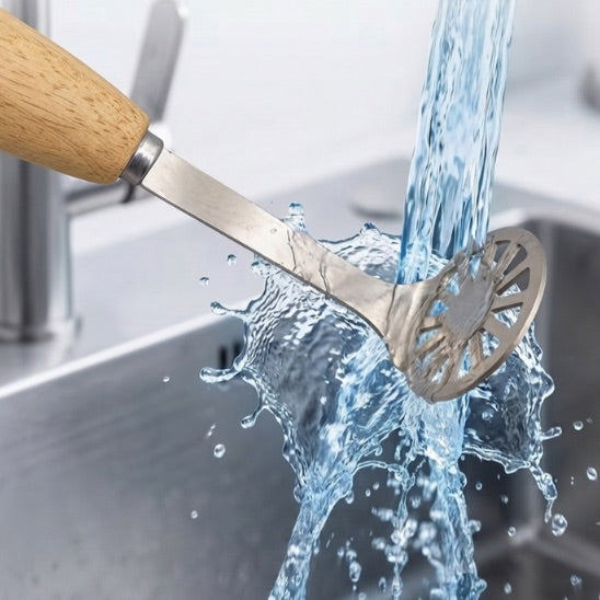 Presse purée lavage à la main recommandé