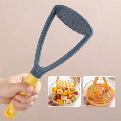 Presse purée bleu ustensile adapté 