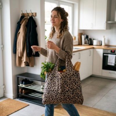 Sac-cabas-léopard-courses-shopping-affaires-personnelles