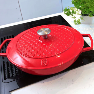 Sauteuse-en-fonte-cocotte-3,3-litres-résistant-durable