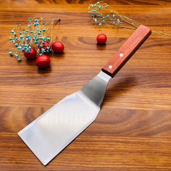 Spatule cuisine pleine idéale pour les préparations délicates