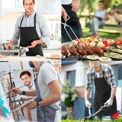 Tablier-de-cuisine-robuste-solide-oxford-imperméable-pâte-à-pizza-sauce-tomate-risotto