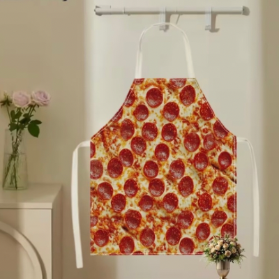 Tablier-de-cuisine-fond-doré-machine-à-laver