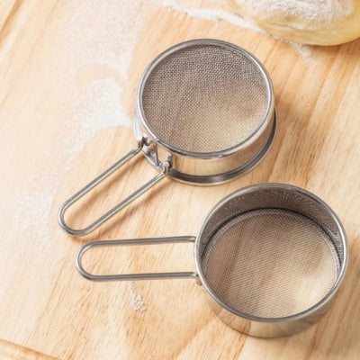 Tamis cuisine acier inoxydable lot de 2