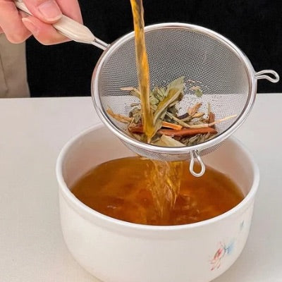 Tamis à infusion bouillons et autres préparations liquides