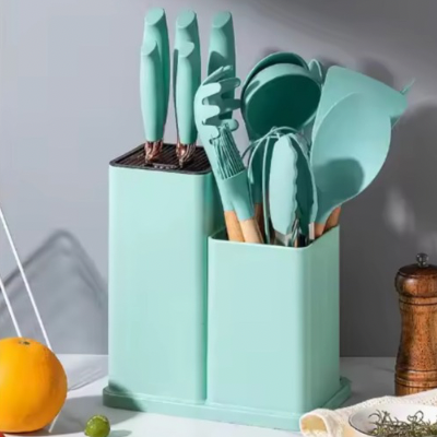 Ustensiles-de-cuisine-vert-entretien-rangement-faciles-tous-types-aliments 