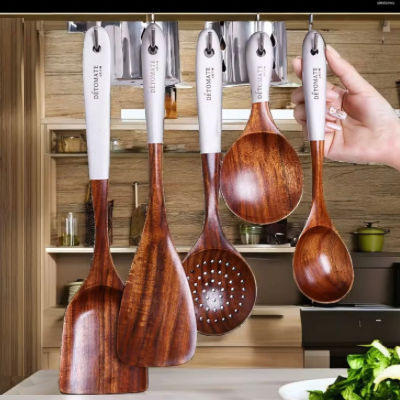 Ustensiles-de-cuisine-pot-outils-résistants-gain-de-place
