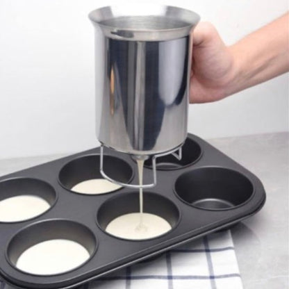 entonnoir à piston compatible avec moules plaques de cuisson
