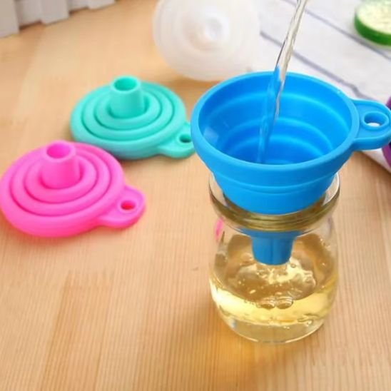 Entonnoir design modulable pour bouteilles étroites pots larges verres fragiles