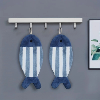 Essuie-mains-porte-serviette-poignée-de-placard-crochet-adhésif