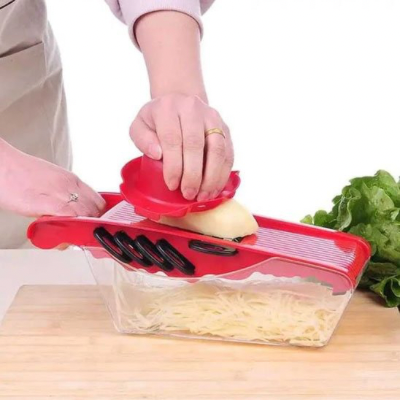 Mandoline-cuisine-coupes-parfaites-carottes-concombres-pomme-de-terre-simplicité-d'entretien-lave-vaisselle 