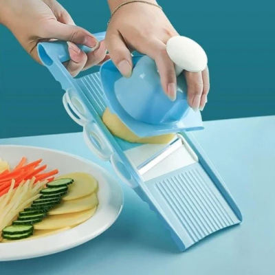 mandoline-cuisine-bleue-rapide-agréable-créatif-démontable