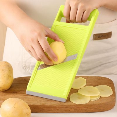 Mandoline-cuisine-système-réglage-durable