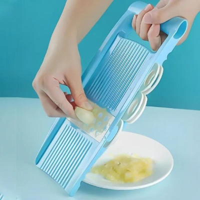 mandoline-cuisine-lames-acier-inoxydable-préparations-rapides