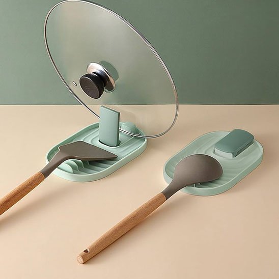 Repose cuillère​ vert