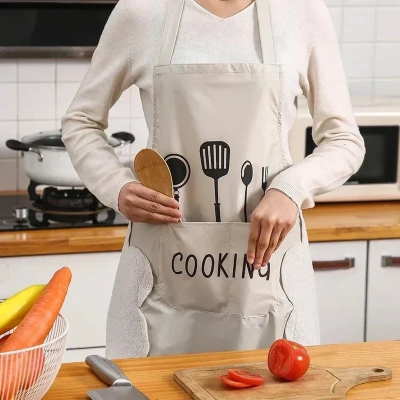 Tablier-de-cuisine-matériau-Oxford-imperméable